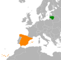 Miniatiūra antraštei: Ispanijos ir Lietuvos santykiai