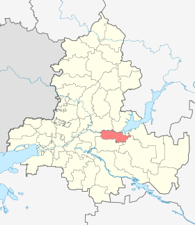 Localisation de Raïon municipal de Volgodonsk