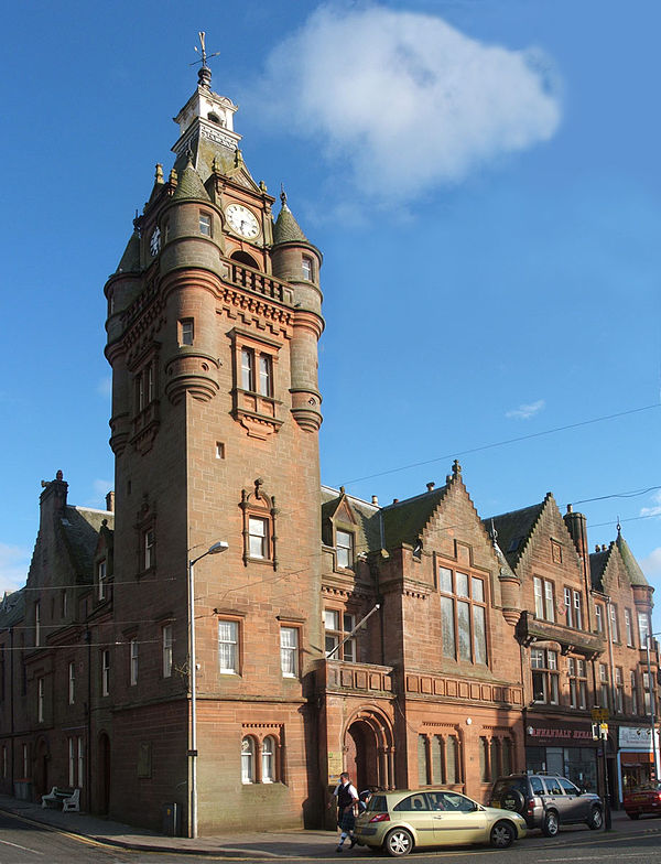 Lockerbie Town Hall, pictured in 2006