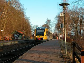 <span class="mw-page-title-main">Højstrup railway halt</span> Railway halt in Helsingør, Denmark