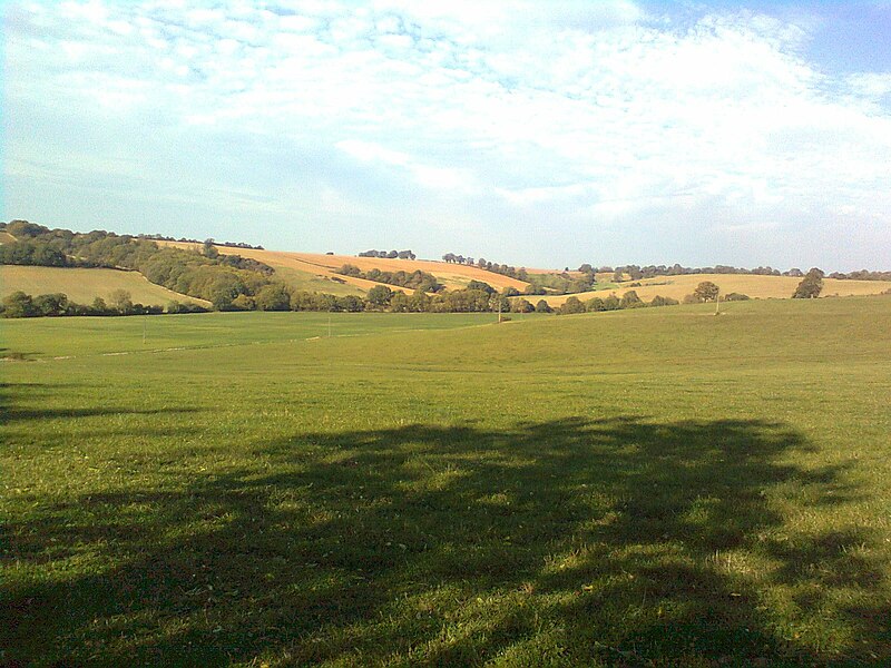 File:Looking up the valley - geograph.org.uk - 2630178.jpg