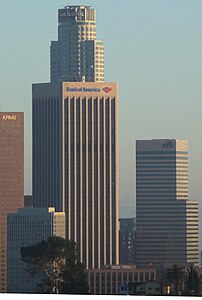 Los Angeles - Bâtiment Bank America de l'historique LAPD Academy.JPG