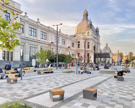 A Lviv Central Station cikk illusztráló képe