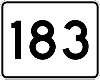 <span class="mw-page-title-main">Massachusetts Route 183</span> State highway in Berkshire County, Massachusetts, US