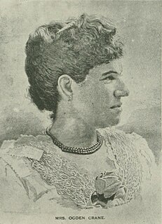 Sarah Mundell Crane American concert singer, musical educator (1855–1914)