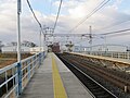 木曽川堤駅プラットホーム