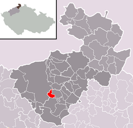 Malá Veleň - Localizazion