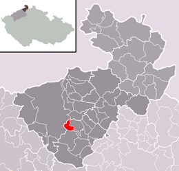 Malá Veleň – Mappa