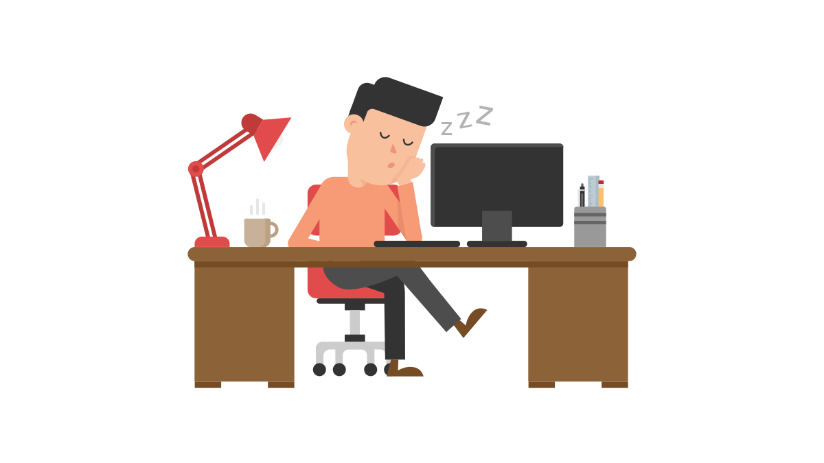 File Man Sleeping At His Desk Cartoon Vector Svg Wikimedia Commons