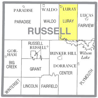 <span class="mw-page-title-main">Luray Township, Russell County, Kansas</span> Township in Kansas, United States