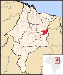 Caxias – Mappa