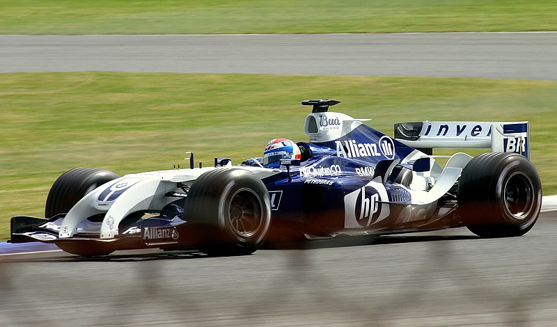 File:Marc Gene - Williams FW26 during practice for the 2004 British Grand Prix (50830716573).jpg