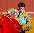 Matador in the Plaza de toros de la Real Maestranza de Caballería in Seville.jpg