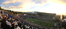 Maverik Stadium during an Aggie football game Maverik Stadium.png