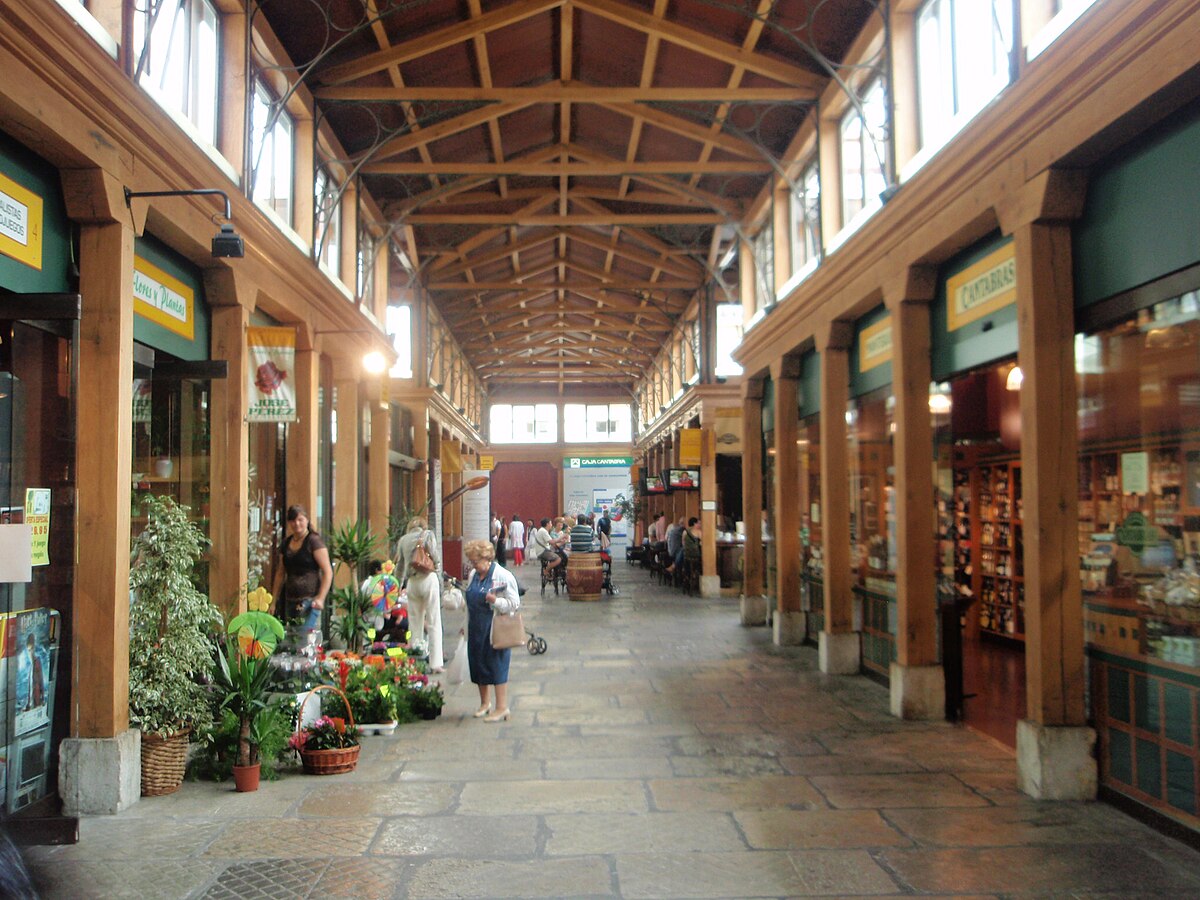 Mercado del. Меркадо дель соль.