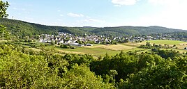 View from the north from the Rehberg