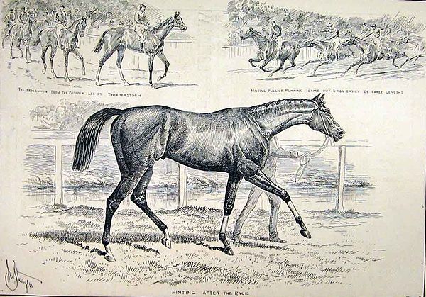 Minting at Kempton 1888