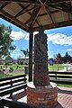 English: Statue of James Maiden, founder of en:Moama, New South Wales