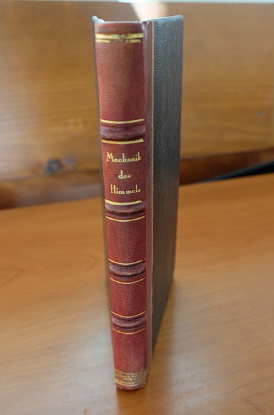 1843 copy of Die Elemente der Mechanik des Himmels