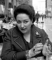 Montserrat Caballé in 1971 geboren op 12 april 1933