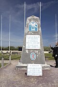 Monument for the 1st Engineer Special Brigade on Utah Beach