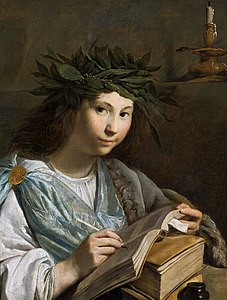 Clio, Muse of History by Johannes Moreelse