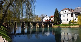 Bridge over the Krka River