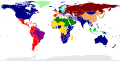 Most popular language version of Wikipedia by country 2013 Q4 ALL.svg