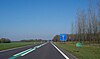 N34 expressway in Aa en Hunze, near the village of Annen.