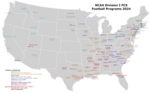 Thumbnail for List of NCAA Division I FCS football programs