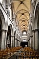 La nef depuis le chœur de l'église.