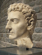 Bust of Nerva in the Roman-Germanic Museum of Cologne, Germany