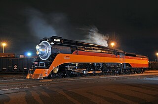 Southern Pacific 4449 Preserved SP GS-4 class 4-8-4 locomotive in Portland, Oregon