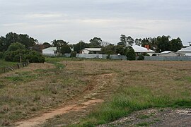 Reservation of the closed Picola branch, headed west from the main line, 2007