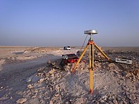 Observation du réseau géodésique de base - Qatar - Arabie Saoudite