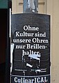 Ohne Kultur ... advertisement in Vienna 04.jpg