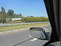 One of numerous attempts to capture the old gas station in the median Southern State Pkwy near NY 110.