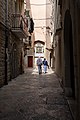 Image 676Old couple on a Bari street, Italy