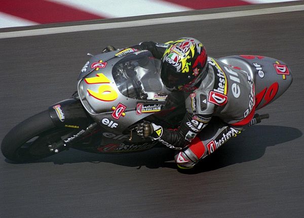 Olivier Jacque at the 1996 Japanese Grand Prix