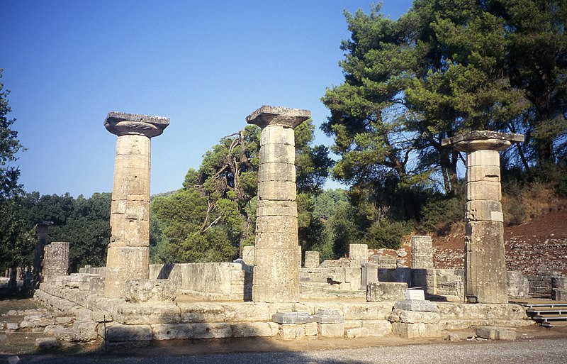 File:Olympia - Hera Temple.jpg