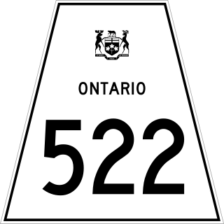 <span class="mw-page-title-main">Ontario Highway 522</span> Ontario provincial highway