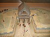 Model of the east gate of the Oppidum Manching (Keltenmuseum Manching)