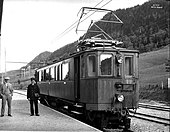 Vid Orkanger stasjon 1927.
