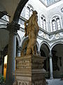 Orphée et Cerbère de Baccio Bandinelli dans le cortile.