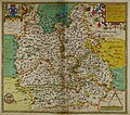 Image 56Hand-drawn map of Oxford, Buckinghamshire and Berkshire by Christopher Saxton from 1576. (from Berkshire)