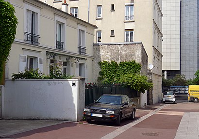 Comment aller à Passage Chanvin en transport en commun - A propos de cet endroit