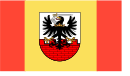 Flaga powiatu malborskiego