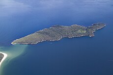 Partridge Island near Bruny Island, Tasmania, Australia