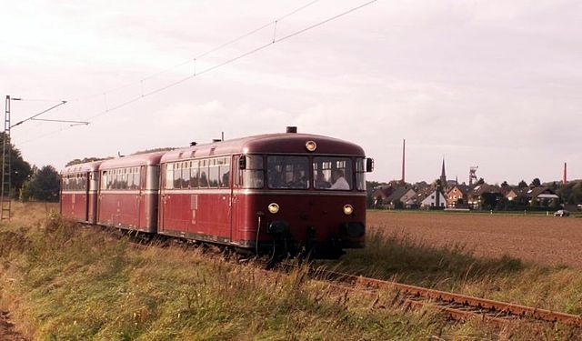 A class VT98.9 at Hückelhoven in 1970