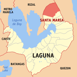 Kaart van Santa Maria